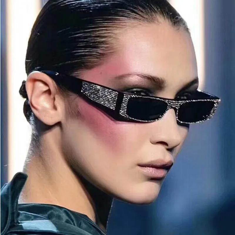 빈티지 직사각형 선글라스 여성 디자이너 숙녀 프레임 블랙 핑크 선글라스 브랜드 레트로 안경 gafas oculos de sol feminino